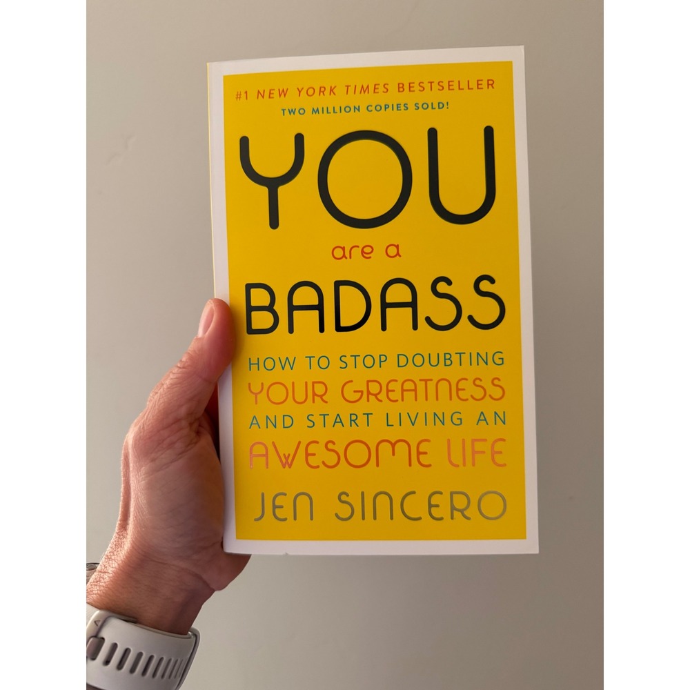 You Are a Badass Jen Sincero Self‎ Help Personal Growth Paperback Book